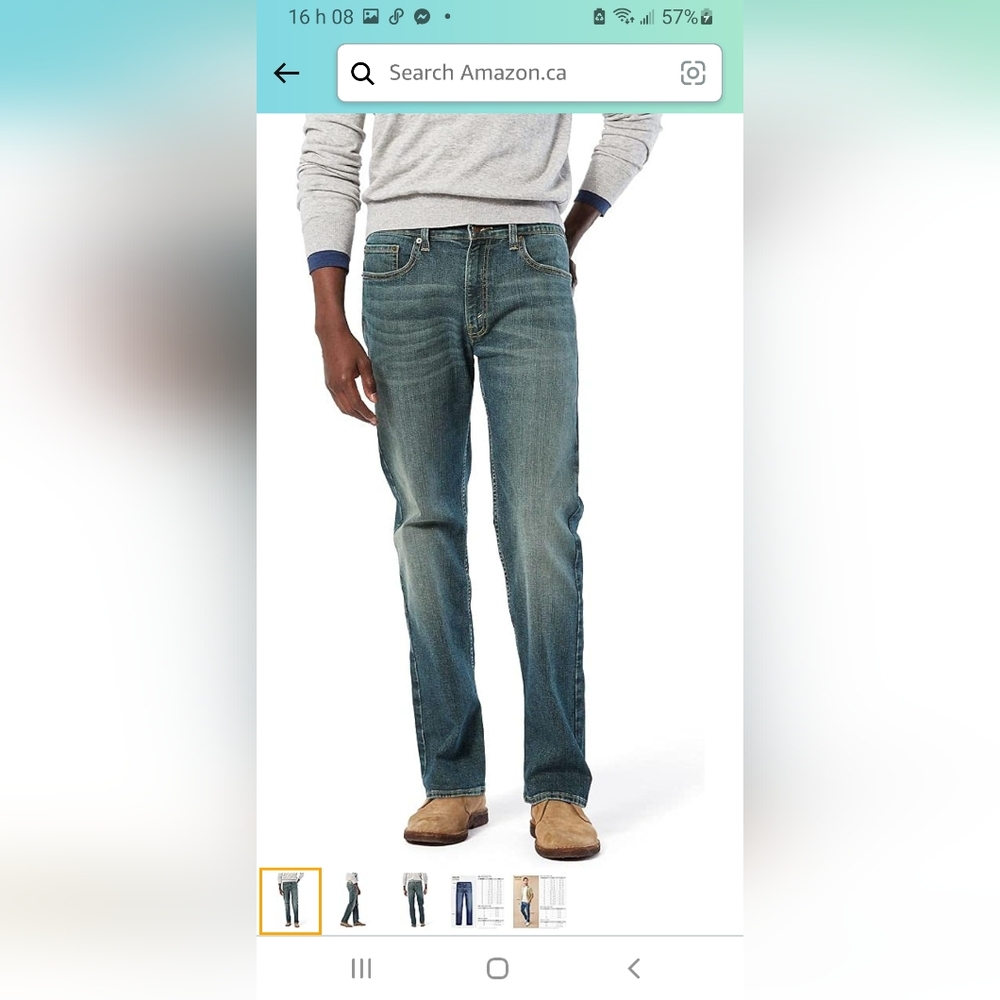 Levis Strauss relax fit pants Sz 36x30
